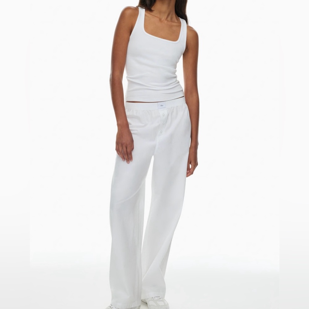 NWT TNA DUPONT PANT 100% Cotton poplin pants M